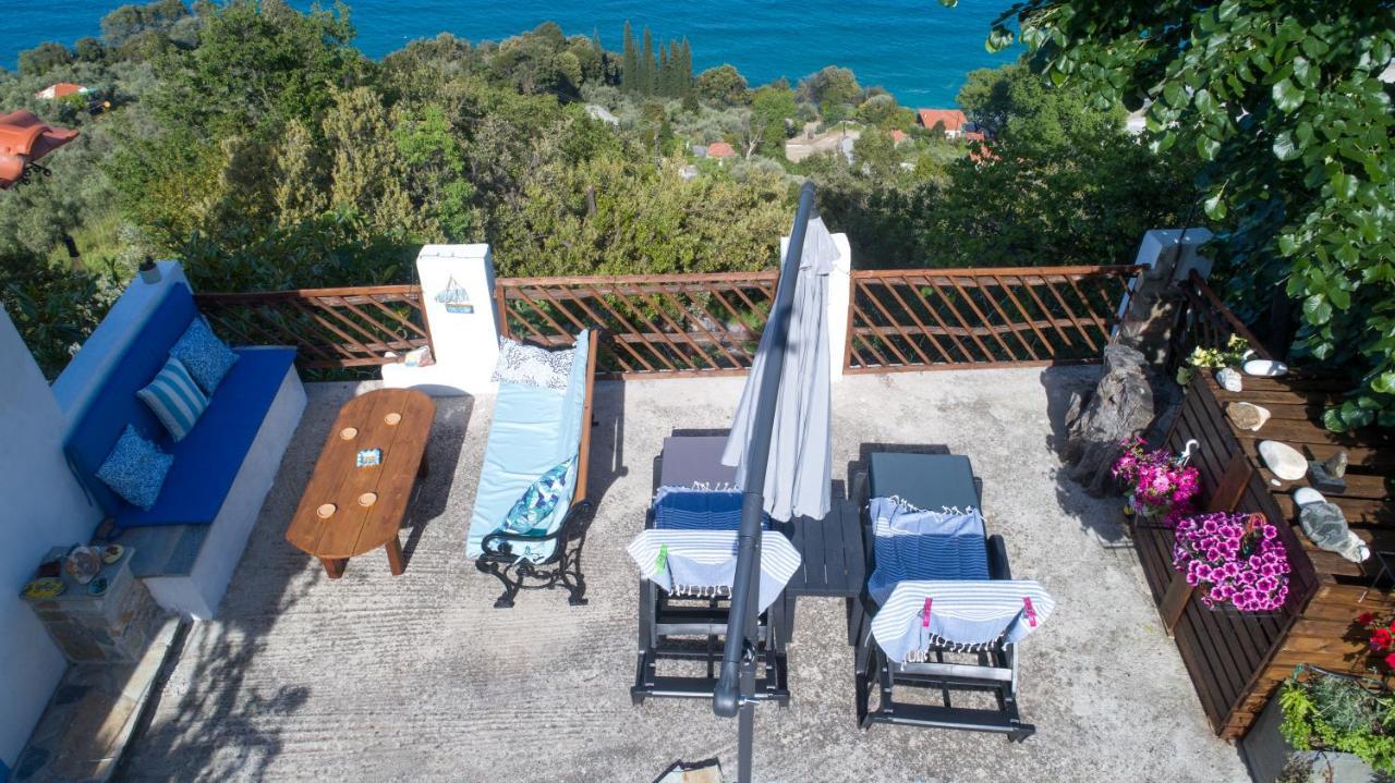 Balcony On The Rocks Agioi Saranta Exterior foto