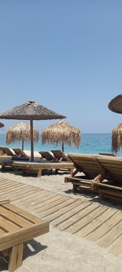Balcony On The Rocks Agioi Saranta Exterior foto
